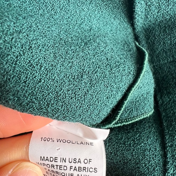 Marc Jacobs 100% Wool Green Top l Size 0 l like-new - Picture 4 of 5